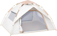 Automatic Pop Up Camping Tent, 2/4/6/8 Person Waterproof Portable Dome Tent with Carry Bag for Camping, Hiking, Beach & Outdoor Travel