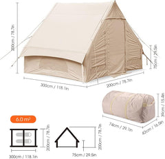 Waterproof Inflatable Tent Camping Tent for Fishing Hiking Caping Backpacking