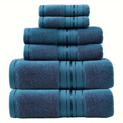 6pcs high-end J hotel bath towel set 2 square towels 2 towels 2 bath towels 50%