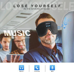 LIGHTIMETUNNEL Sleep Headphones Bluetooth 5.0 Wireless 3D Eye Mask