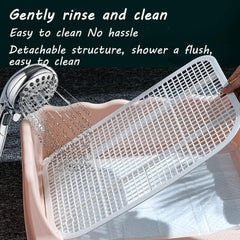 Indoor Dog Potty Tray,Puppy Toilet,Grid Puppy potty Training Litter Box