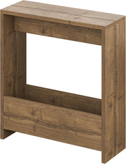 Chulovs Side Table with Magazine Rack for Living Room and Office -entryway table- Side/End Table - 55 x 20 x 60cm