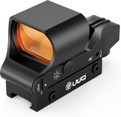 UUQ 1x28x40mm Red Dot Sight Reflex Sight, Red Dot Optics, 4 Adjustable Reticles Sight for 20mm Picatinny Rail, Absolute Co-Witness