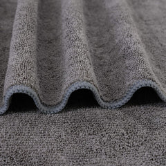 Quick Dry Lint Free Microfiber Hair Drying Salon Towel, 20 x 40 in, 2 Pack (Dark Gray)