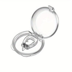 Anti Snoring Device  Portable Box, Silicone Magnetic Anti Snoring Nose Clip Snoring Solution