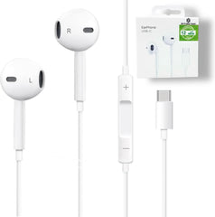 Earbuds mic and volume control EL062
