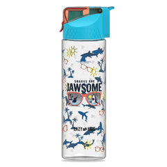Unicorn 2 - In - 1 Tritan Water Bottle - Blue (650ml)