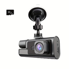 Infrared Night Vision Dash Cam HD 1080P Three Lens Optional Reverse Image 50%