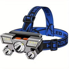 Light Up Your Outdoor Camping Adventures  This USB Rechargeable LED Headlight
