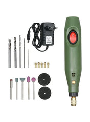Multi - Functional Mini Electric Grinder Set Drill Grinding Rotary Tool Kit NH132 AL192 - Nimall