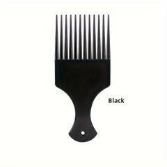 Multi-Color Hair Styling Comb - Durable Plastic, Wide Tooth for Smooth Detangling Scalp Massage