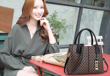 Women's Tote bag Shoulder Handbag Vintage Print Tote Bag AL226 - Nimall